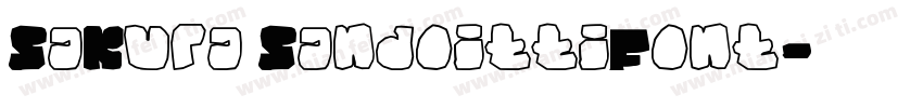 SaKura SandoittiFont字体转换